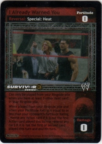 I Already Warned You (SS3) Foil